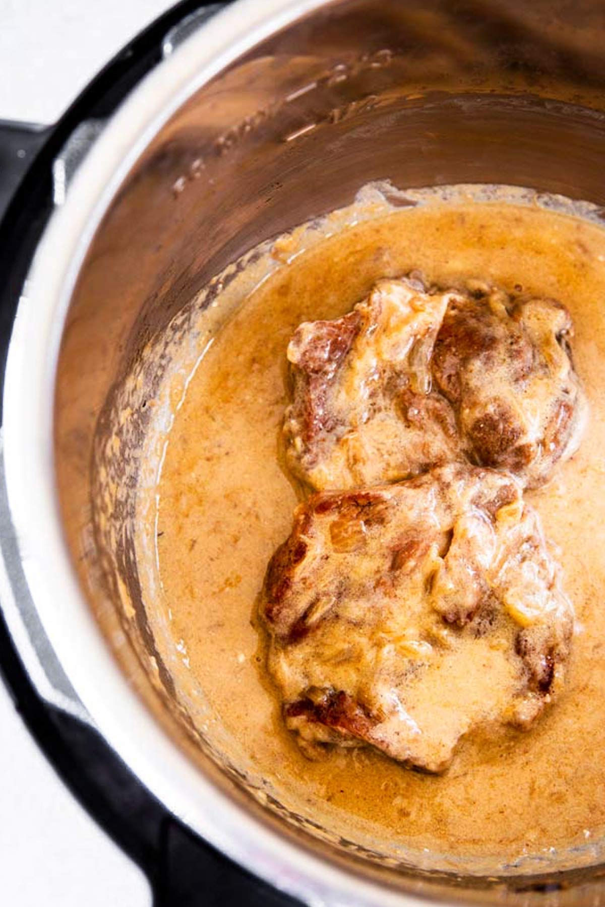 sour cream pork chops in an instant pot