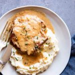 Instant Pot Sour Cream Pork Chops Image TK