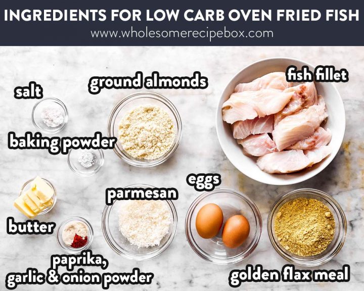 The Best Low Carb Oven Fried Fish Recipe THMS, Keto, Low Carb