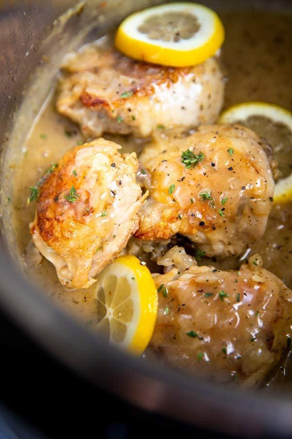 instant pot with low carb lemon chicken