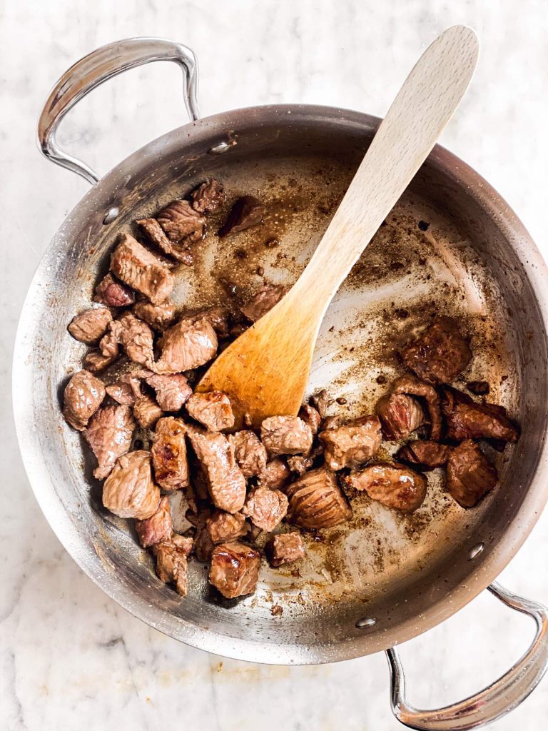 Keto Beef Stew (Slow Cooker or Oven) Recipe THM S, Keto, Low Carb