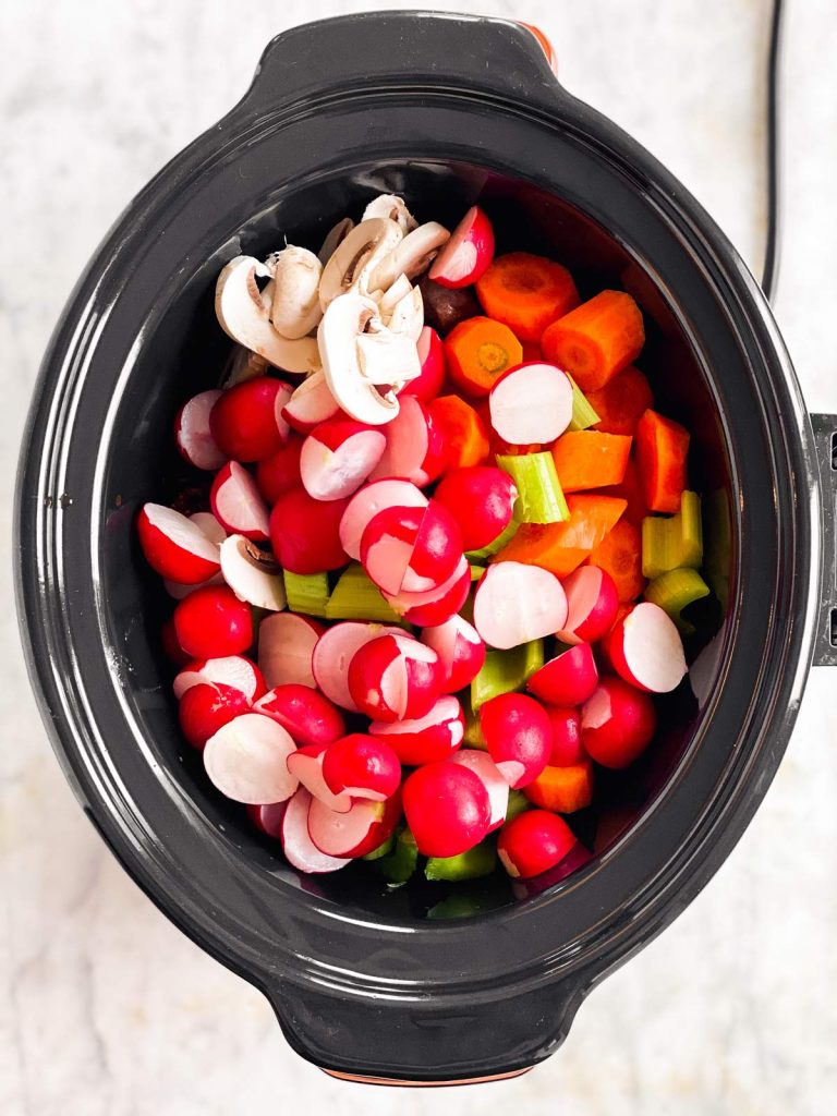 Keto Beef Stew (Slow Cooker or Oven) Recipe THM S, Keto, Low Carb