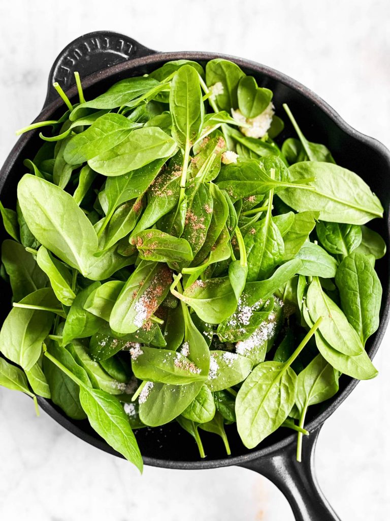 The Best Sautéed Spinach Recipe THMS, Keto, Low Carb Friendly